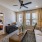 living room with nearness to bedroom
