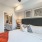 bedroom with a near bathroom